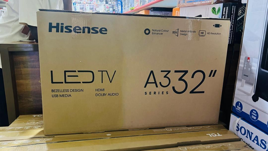 Hisense 32” Digital Frameless With inbuilt Decoder Tv