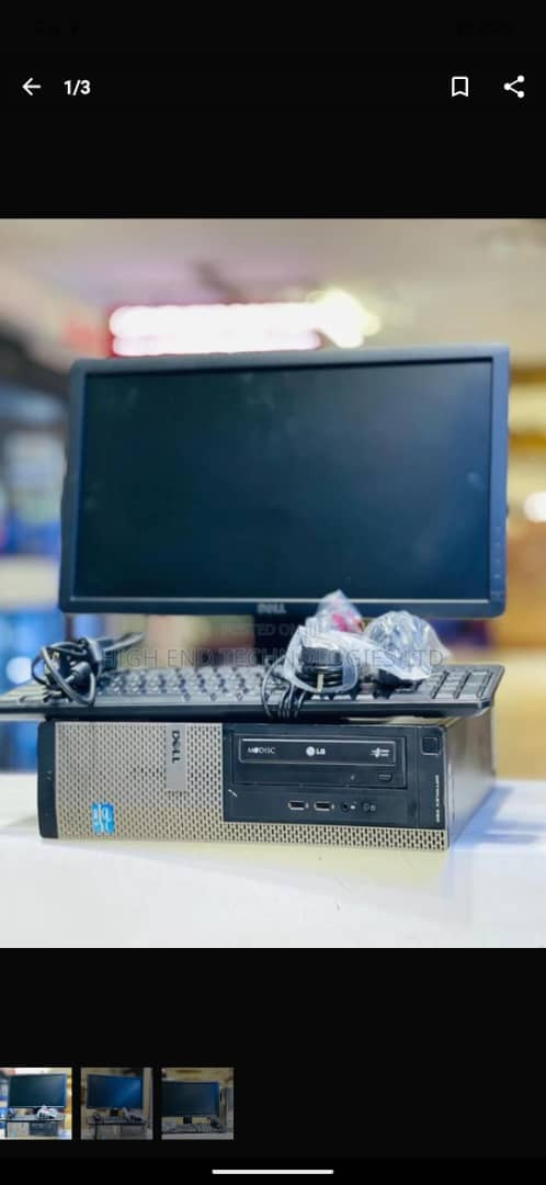 Desktop Computer Dell 8GB Intel Core I5 HDD 500GB