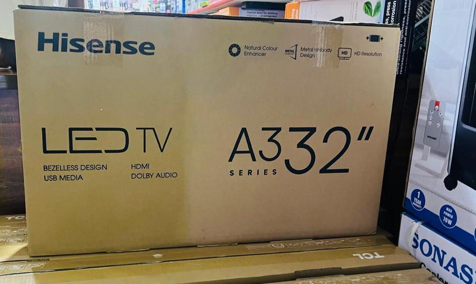 Hisense 32” Digital Frameless With inbuilt Decoder Tv