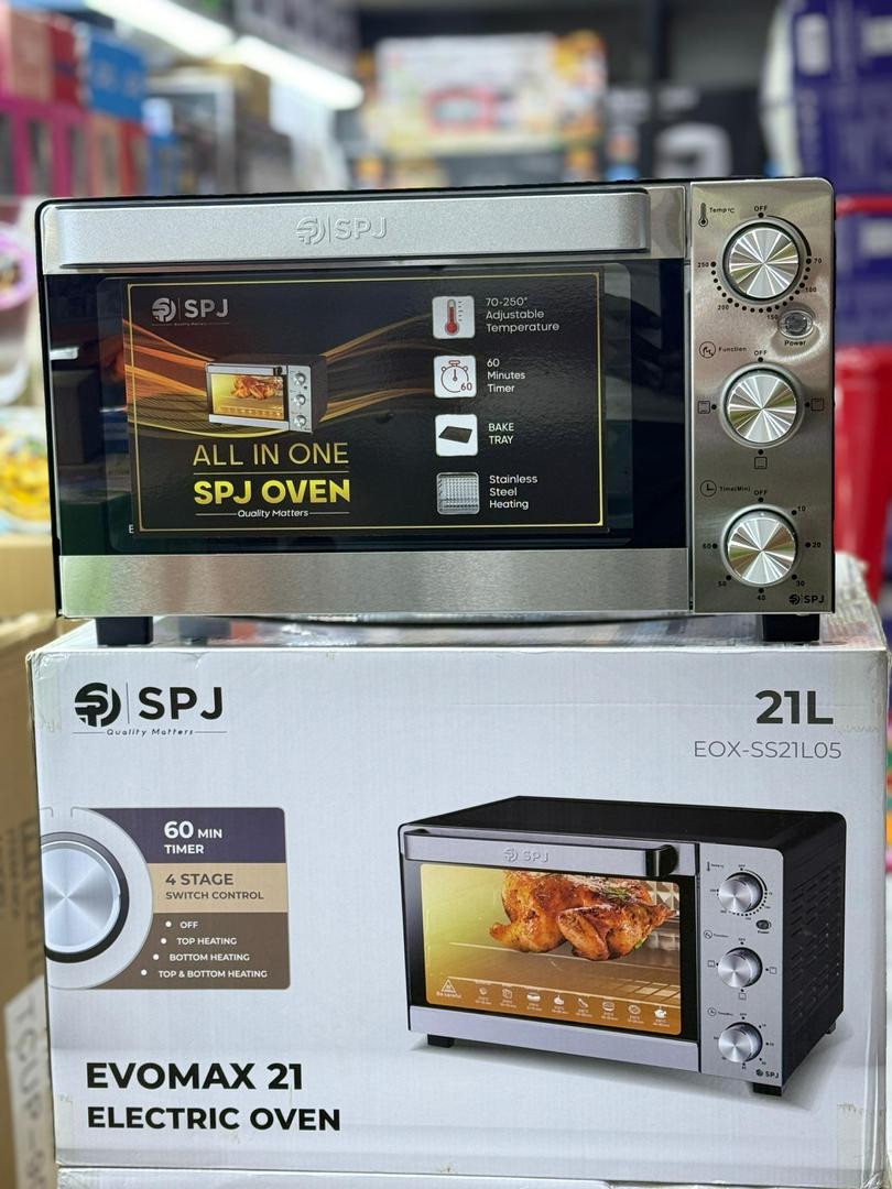 SPJ 21L Electric Oven With 60min Timer