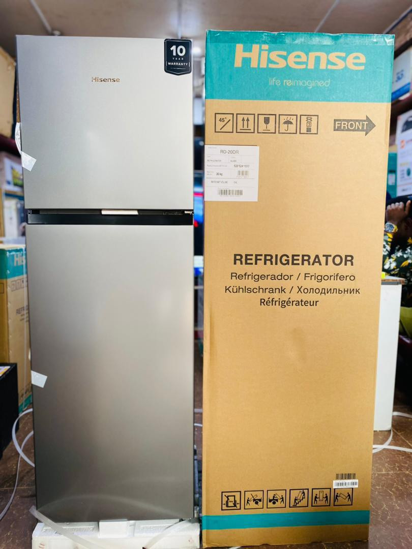 Hisense 200L Double Door Fridge