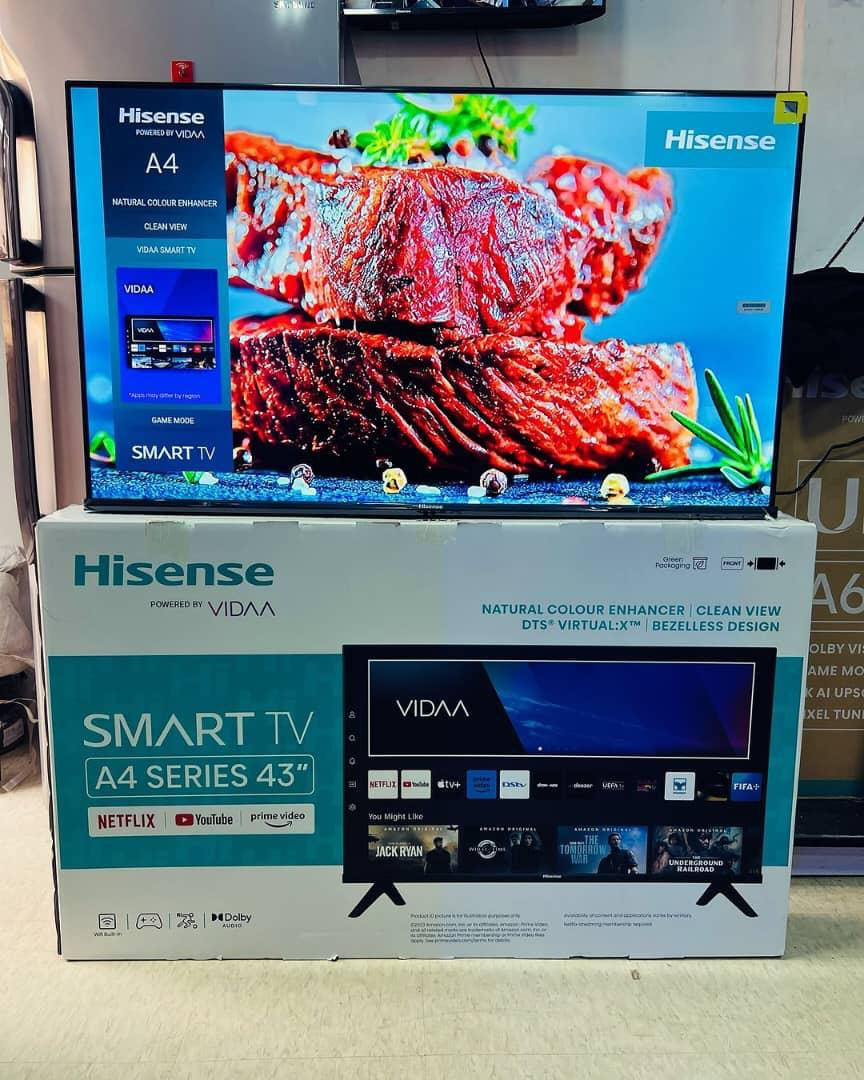 Hisense 43” Smart VIDAA Frameless Tv