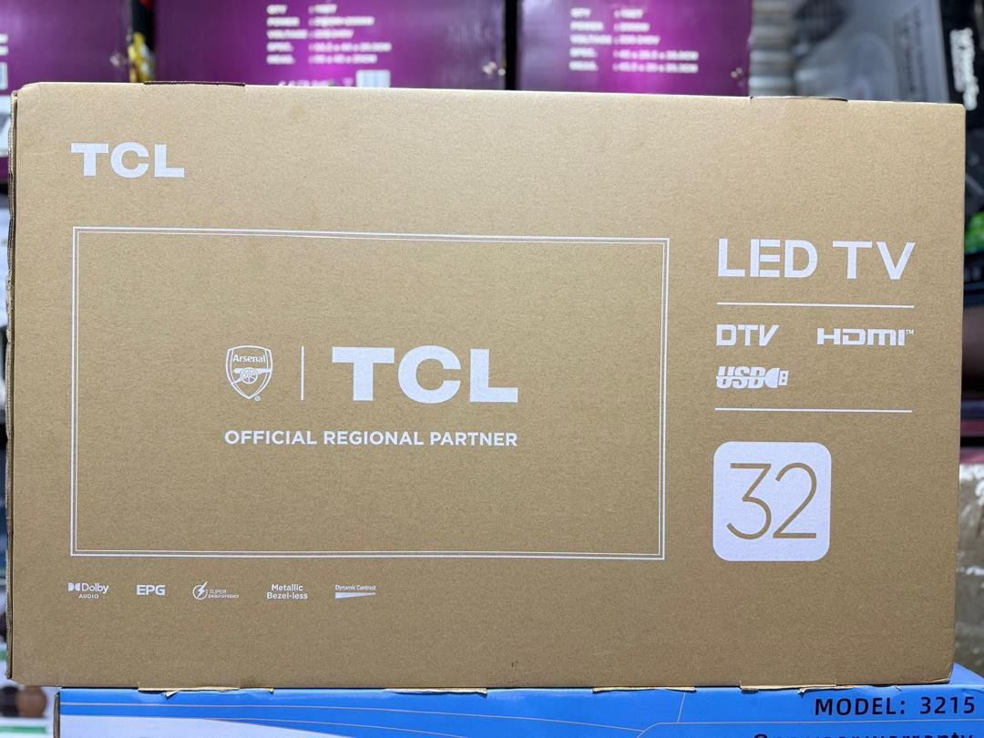 TCL 32” Digital Frameless Tv With Inbuilt Free to Air Decoder