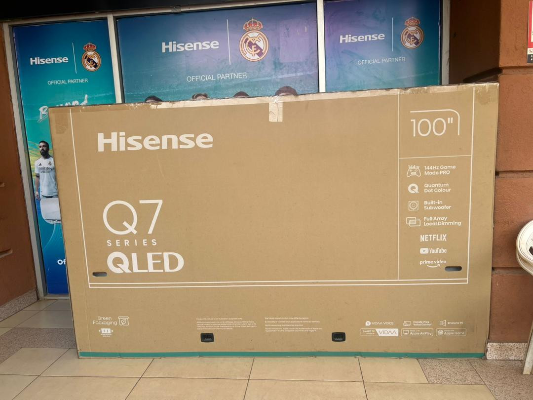 Hisense 100” Smart VIDAA TV  Q7N QLED 4K