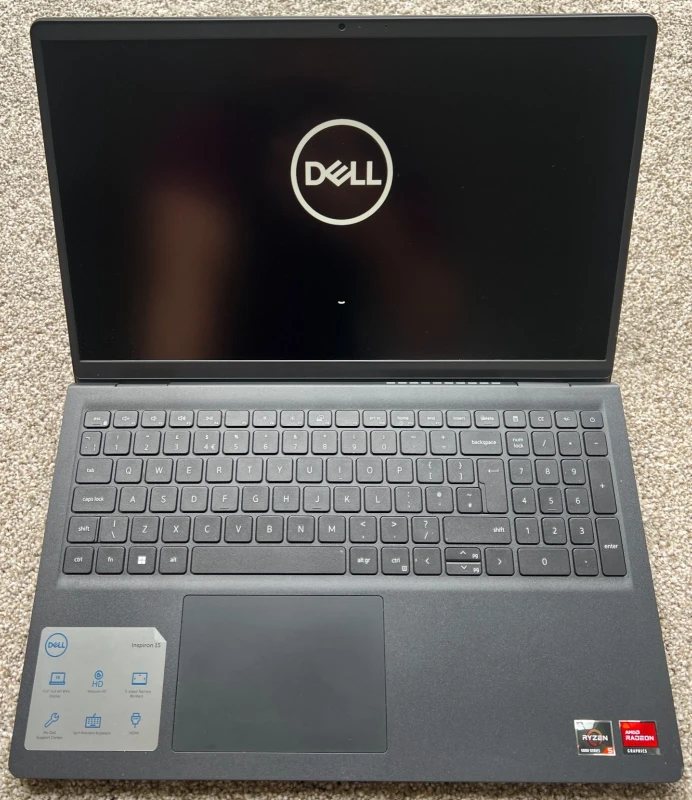 DELL Inspiron 15 3000 15.6" FHD (AMD Ryzen 5 3500U, 8GB RAM, 256GB SSD) Laptop - Black